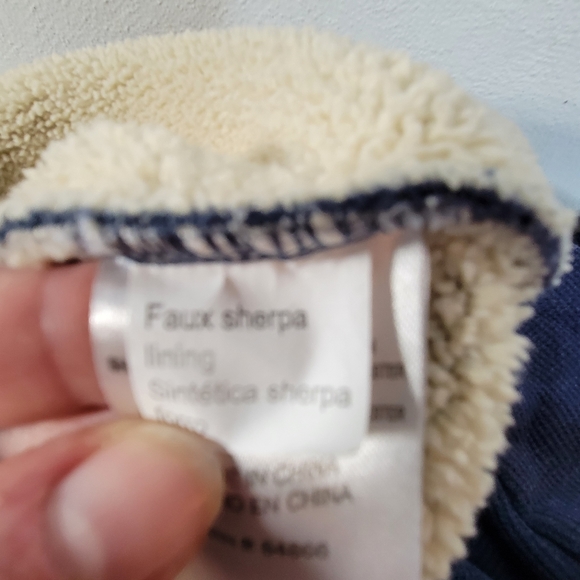 Mens Lee Faux Sherpa lined Heavy weight Thermal Waffle knit Henley Size XXL - Picture 5 of 7